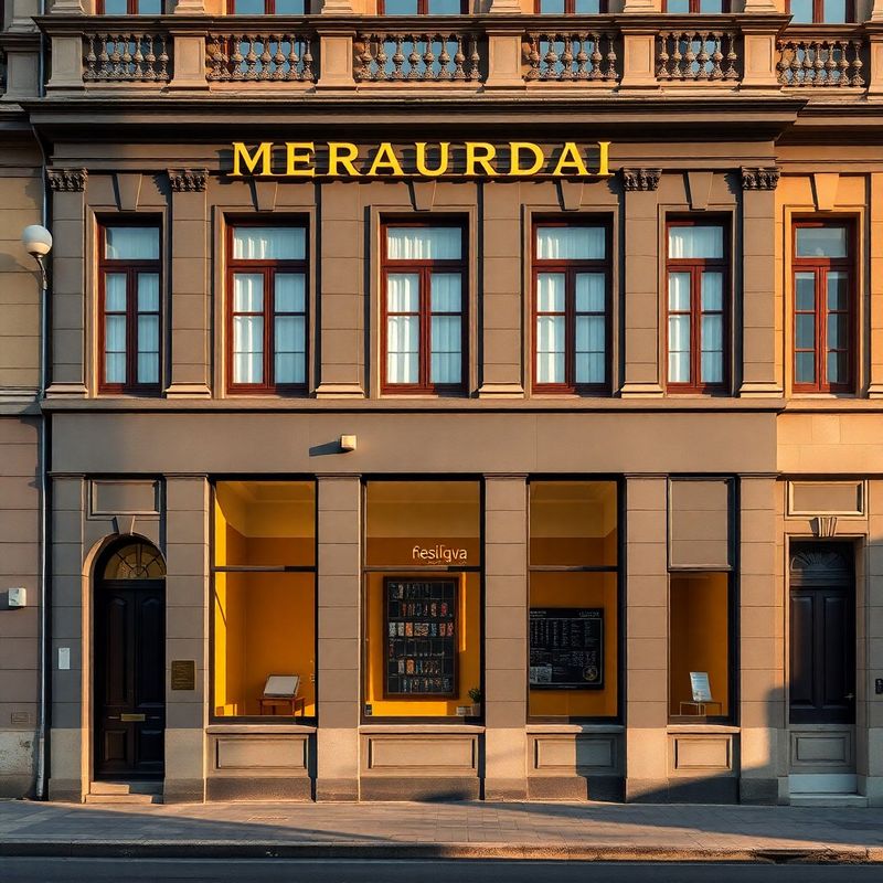 Fațada neoclasică a clădirii biroului nostru pe Strada Republicii, Oradea